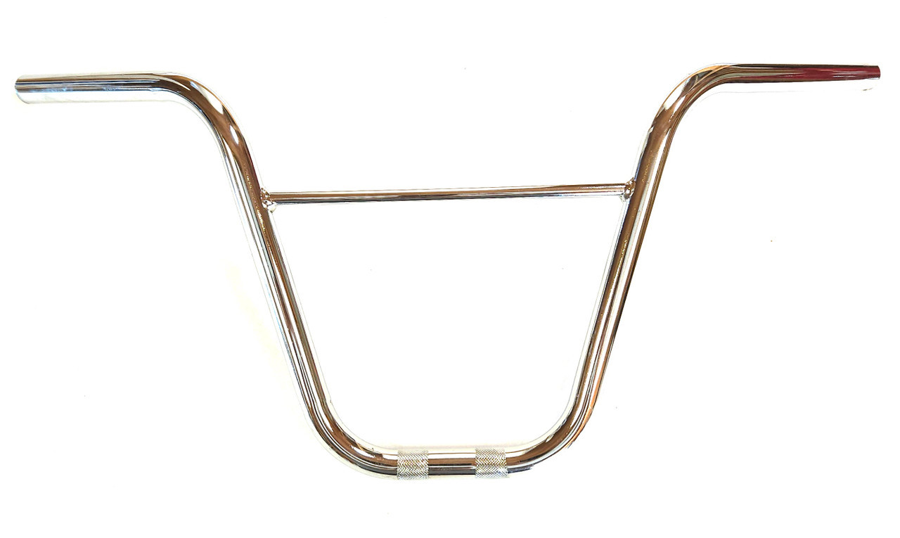 Chrome Classic   Moped Handlebar with Cross Bar. *BMX Style*