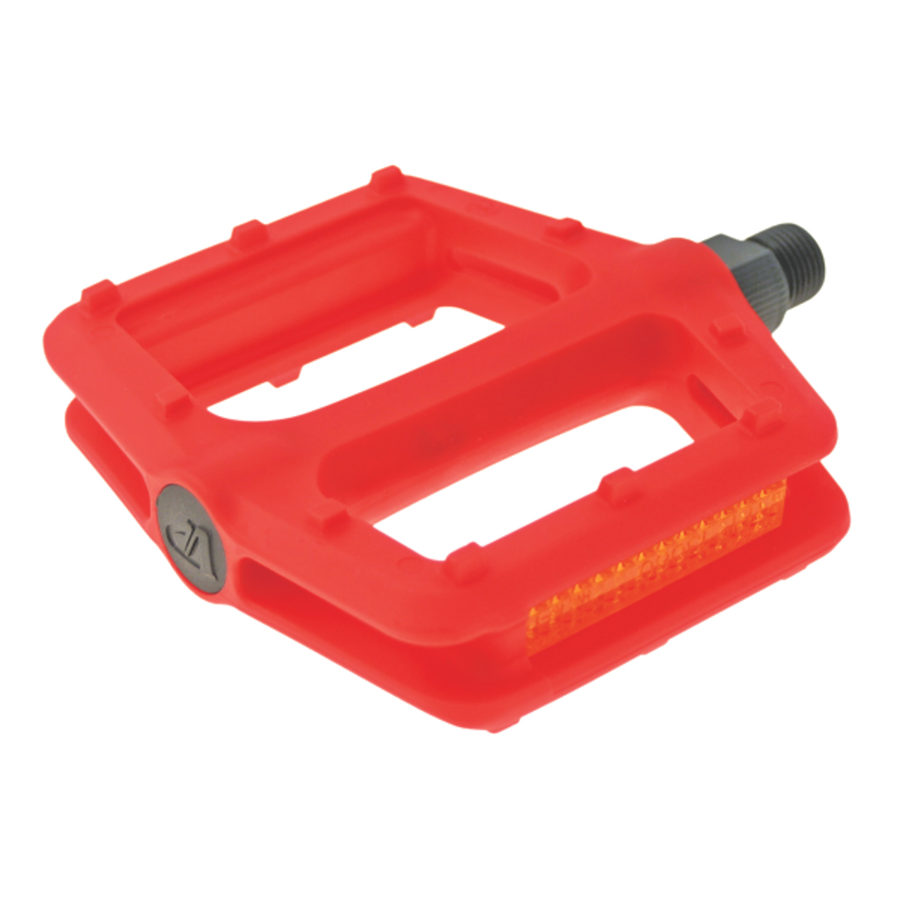  Universal Platform Pedal Pair, 9/16th" - Red