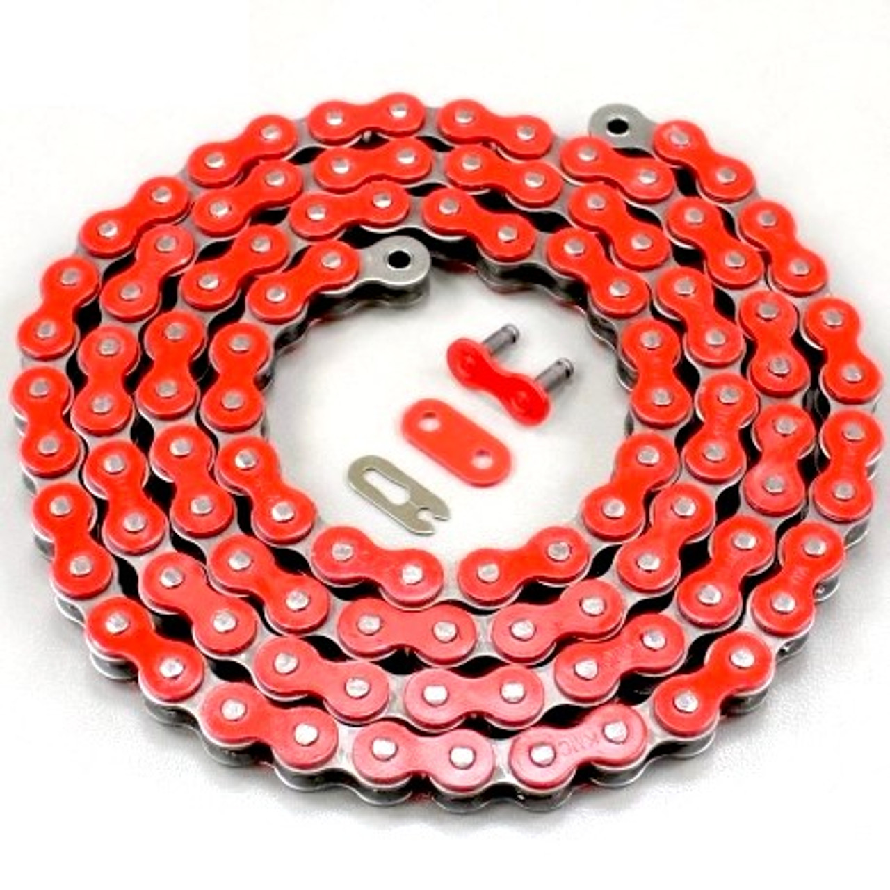 KMC 415 HD x 106 Link Moped Drive Chain - RED