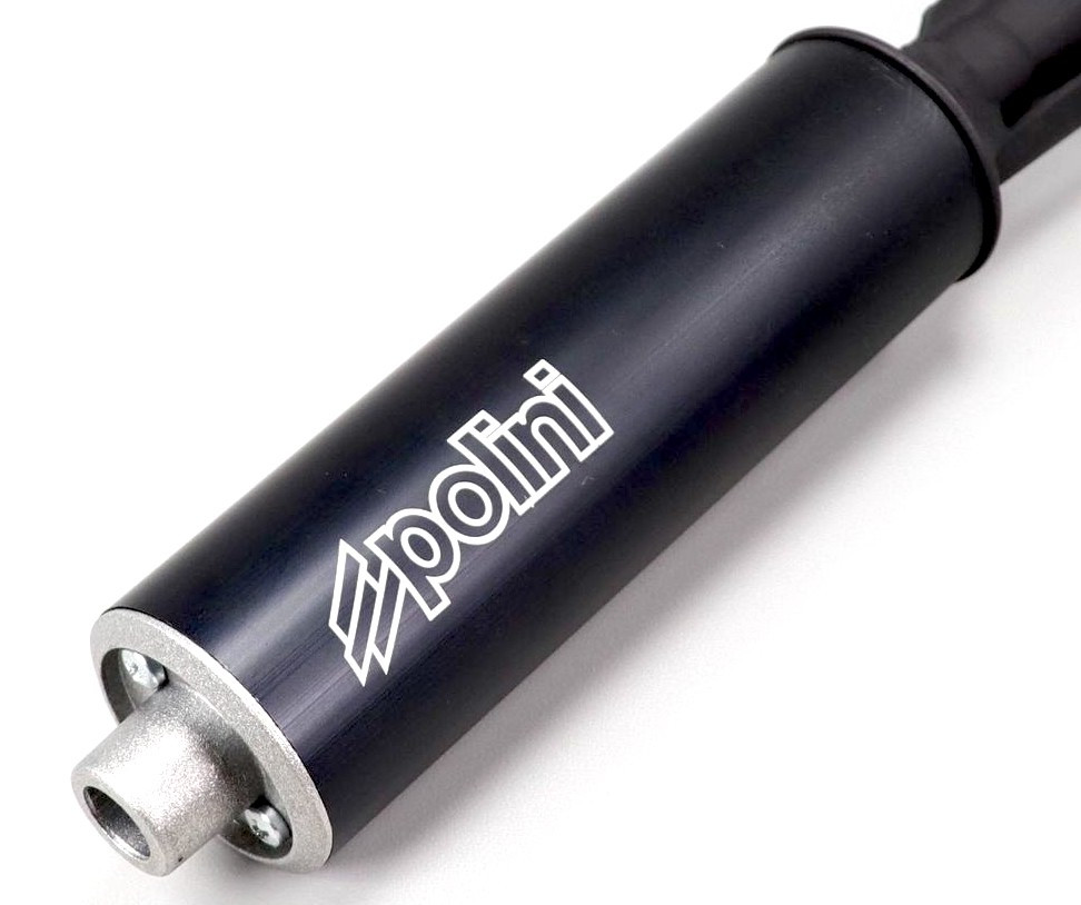  Vespa / Piaggio Bravo, Grande, SI Polini Country Exhaust  - Black