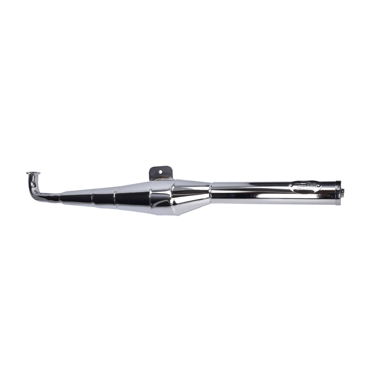  Puch Bullet Racing Evo-1 Exhaust - Chrome