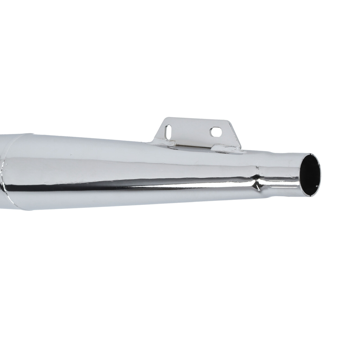 Puch 28mm Chrome Exhaust Chamber - Chrome