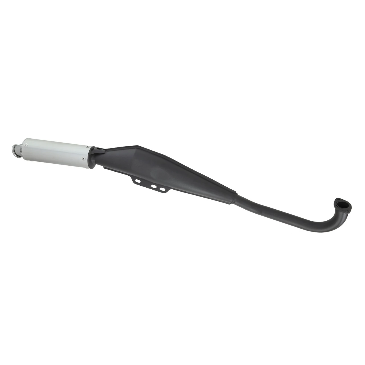 Puch Tecno Bullet  High Mount Exhaust - Black
