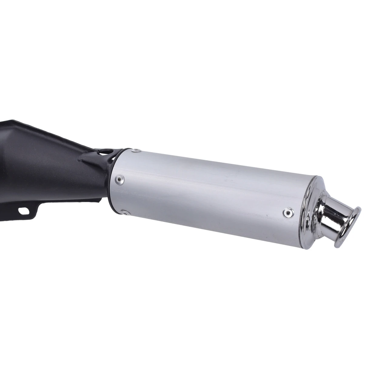Puch Tecno Bullet  High Mount Exhaust - Black
