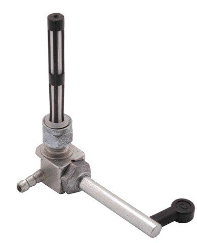 tomosuke56 OEM Tomos 12mmLeft Flow Fuel Petcock W/ Extended Knob - Moped Division