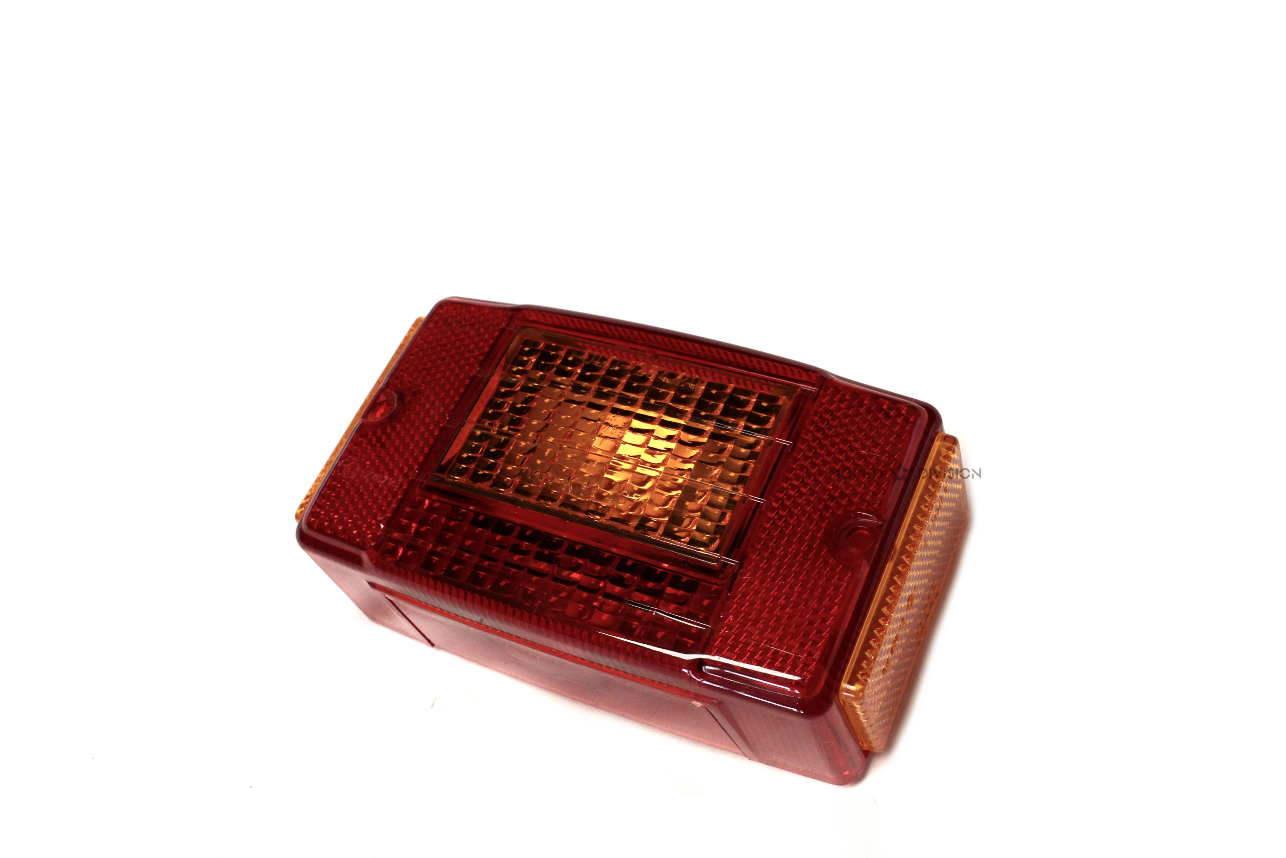 NOS ULO 254 Tail Light Lens with Reflectors Moped Division