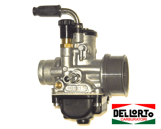 Dellorto 21mm PHBG BS Carburetor with Pull Choke Moped Division