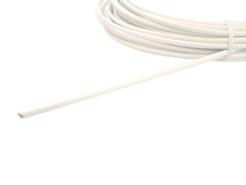 White 5mm  Cable Housing *By the Foot*