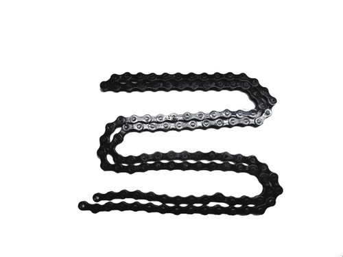 KMC Z410 1/8 Inch Bicycle Chain, 112 Links - Gloss Black