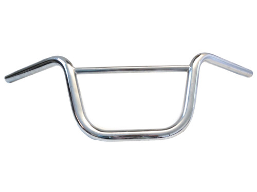 Chrome Classic  Midrise Moped Handlebars with Cross Bar. *Small*