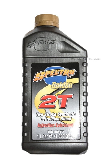 Spectro Golden 2T, 2 Stroke  Synthetic Injection Oil - 1 Liter