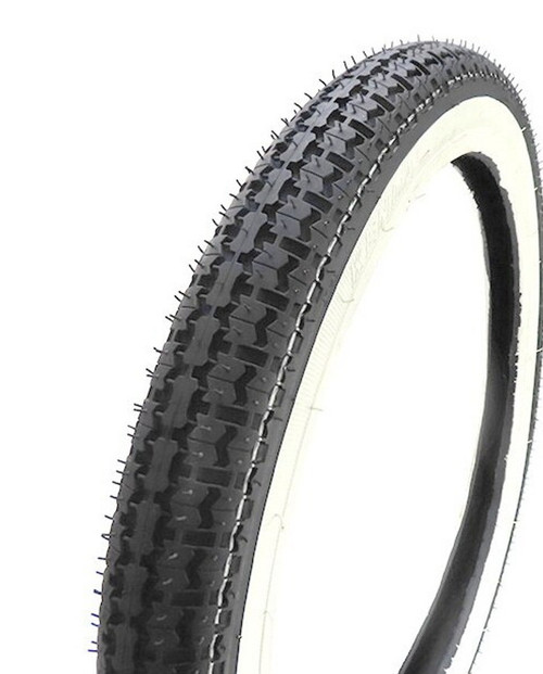 Kenda K252 White Wall Moped Tire 2.25