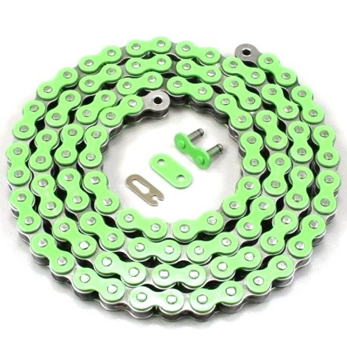 KMC 415 HD x 106 Link Moped Drive Chain -  GREEN