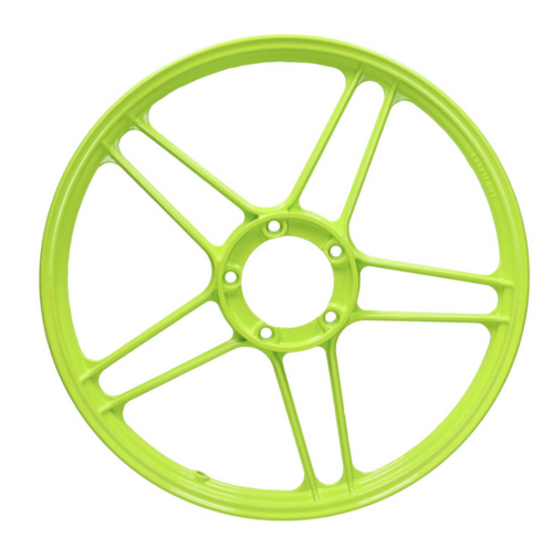 Puch 5 Star Mag Wheel - Fluorescent Yellow Puch 5 Star Mag Wheel - Fluorescent Yellow