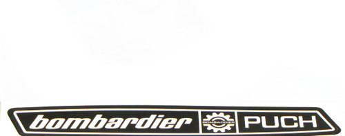 Puch Bombardier Side Frame Sticker  *Left Side*