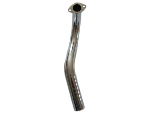 Puch Chrome  Exhaust Header Pipe, 25mm 