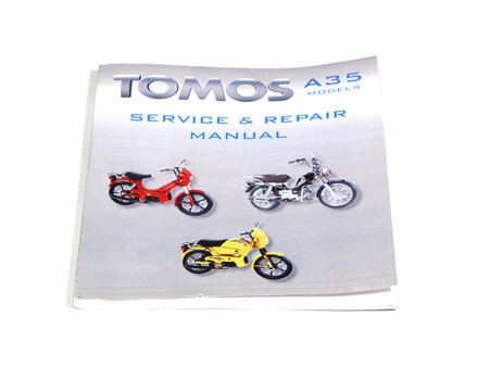 Tomos A35 Service and Repair Manual Book 0000011 - Moped Division