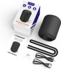Tronsmart Element T6 Mini Bluetooth Speaker Black 15W ترونسمارت سماعه اسبيكر بلوتوث بقوه 15 وات ضد المياه بمدخل ميموري كارد مع مايكروفون وشحن تايب سى