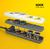 iLock 4 Outlet Power Strip, 2 Schuko Sockets + 2 Universal Sockets MK مشترك 2 مخرج شوكو و + 2 مخرج