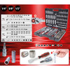 KSTools 1/4" + 3/8" + 1/2" Socket set, 195 pcs طقم لقم المانى 195 قطعة