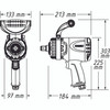 Hazet Twin Turbo impact wrench ¾ inch with Powerful twin hammer mechanism