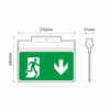 Maintained safety sign internally illuminated 45/95lm/3hrs  CLD-30/NST