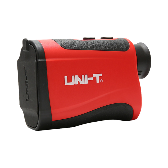 Uni-T Laser Rangefinder Accurate Measurement of hight, Distance And Angle With 7X Optical Zoom Telescope Up To 1000 yd جهاز تحديد المدى بالليزر وتليسكوب مكبر حتى 7 مرات وحتى 1000 يارده