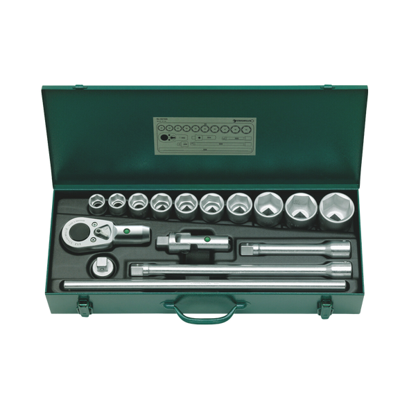 Stahlwille Socket Spanner Set ¾ inch 55/10/6