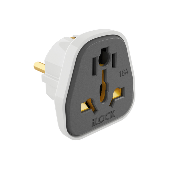 iLock Travel Plug Adapter Converter محول نيو ميكو 16 امبير اى لوك