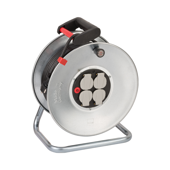 brennenstuhl Garant S 4 E cable reel 50m H05VV-F 3G1,5 مشترك كهرباء ٤ مخرج بسلك ٥٠ متر بريننتشول