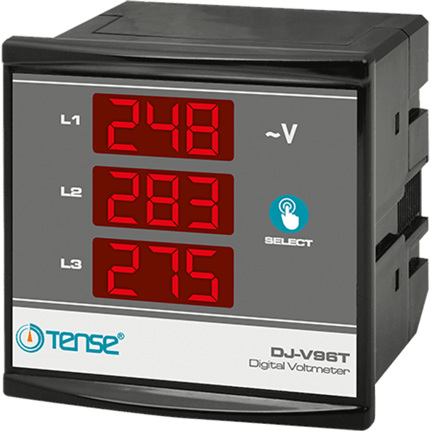 جهاز قياس فولت 3 شاشة 96*96