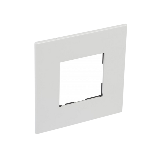 Legrand Plate Arteor - French/German standard - square - 2 modules - white