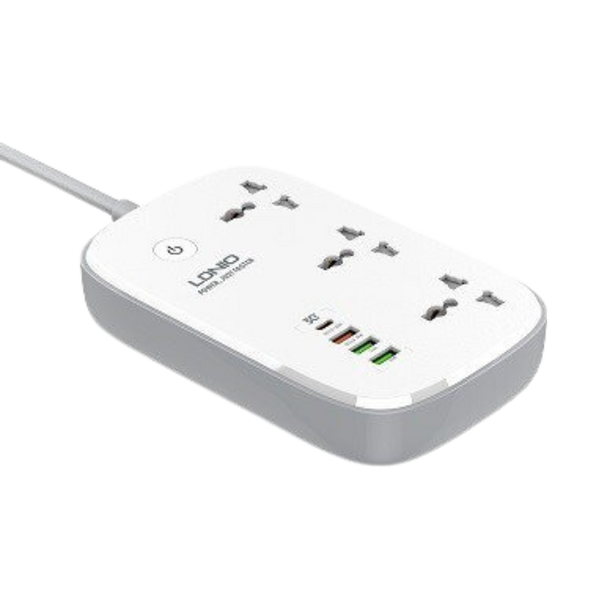 LDNIO WIFI Smart Universal Power Strip 3 Outlets مشترك كهربائى وشاحن ذكى يعمل على شبكة wifi