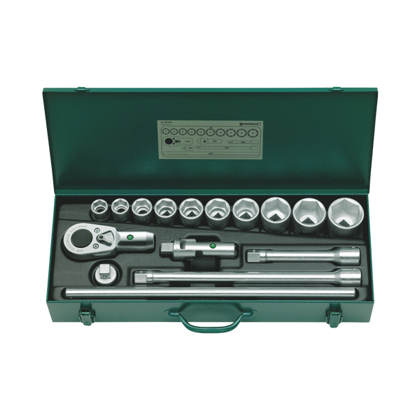 Stahlwille Socket Spanner Set ¾ inch 55/10/6