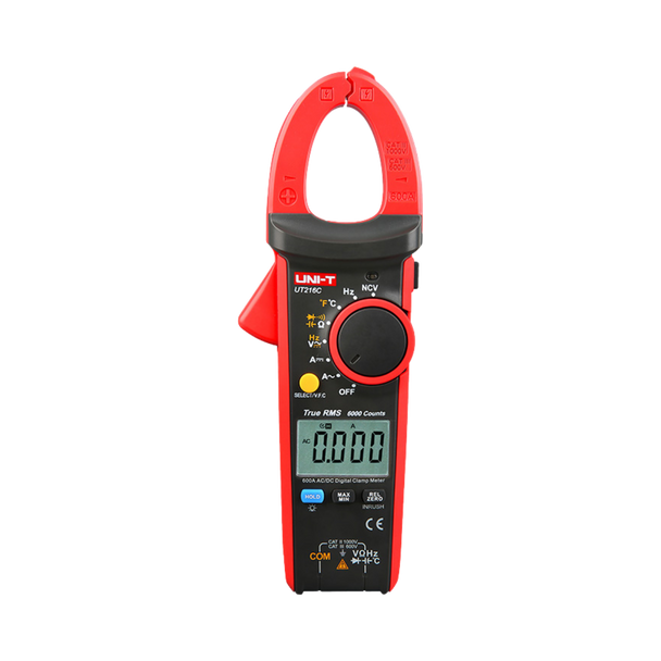 Uni-T Digital Clamp Meter For High Frequency Currents Up to 400Hz For Server Rooms and IT Systems