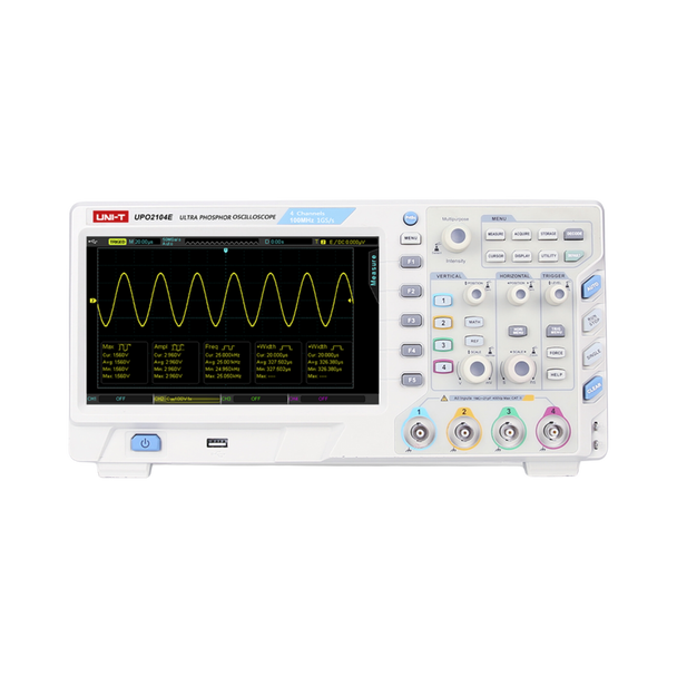 Uni-T Ultra Phosphor Oscilloscopes 100MHz,1Gsps, 56Mpts, LCD TFT 8 جهاز راسم الذبذبات الفوسفور