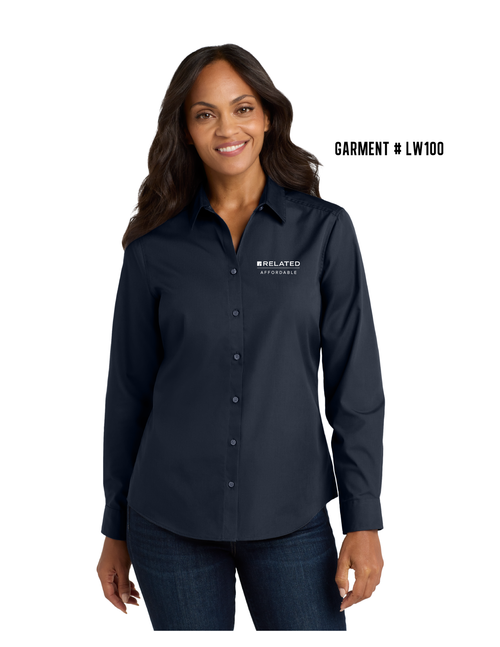 Women's Long Sleeve Dress Shirt