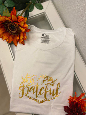 Inspirational T-Shirt: Be Grateful