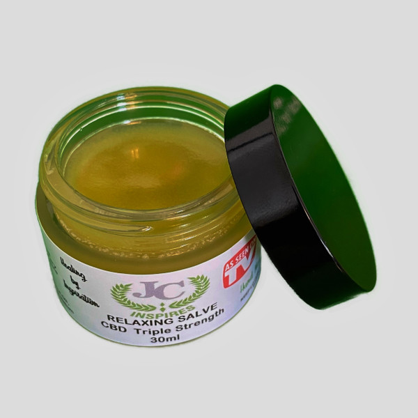 Relaxing CBD Salve 30ml is 100% natural and organic. Contains hemp extract for severe arthritis, knee pain, joint pain and back pain. Has shown to help in people experiencing inflammation and muscle soreness. Our salves have also shown to help in improving skins appearance that deal with eczema, itchiness, dryness, redness and more. They are hand made in the USA.