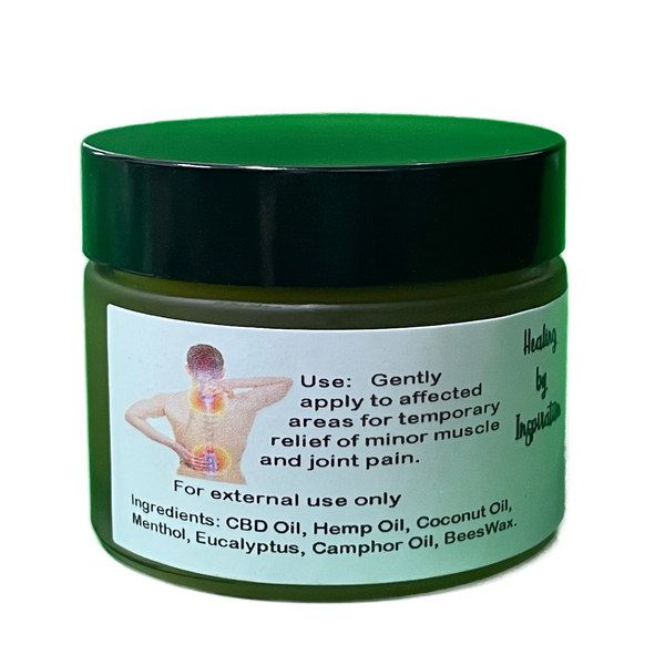 Relaxing CBD Salve triple strength 2000, is our extra strong formula jam packed with CBD for people with more debilitating conditions. If your pain levels are more chronic, this is the formula that could help in alleviating your pain. 100% natural, recommended for use in acute arthritis, knee pain, joint pain, back pain, inflamed muscles and sore muscles. Our salve has also shown to help in people with fibromyalgia pain, diabetic nerve pain, eczema, burns, stretch marks, scars, itching, insect bites and swelling. Our salve is hand made in the USA.