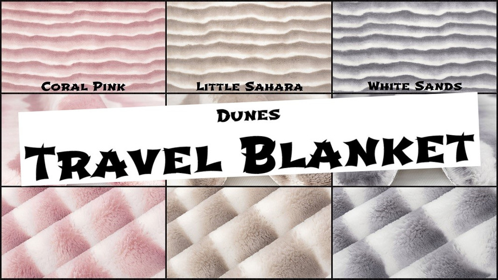 DUNES - Travel Blanket