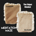 Fidget Blanket w/the Meditation Maze