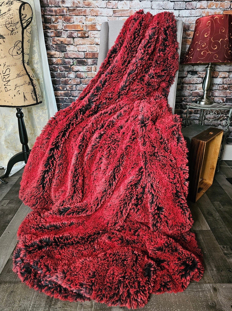 G.B California ブランケット Frosted SHAG Blanket
