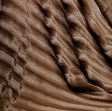 A Brown, SABLE Large Throw Blanket. (38"x60")