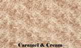A Caramel & Cream 40"x60" FROSTED ROSES Blanket. *sample