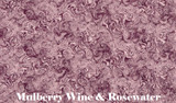 A Mulberry Wine & Rosewater 55"x60" FROSTED ROSES Blanket. *DEAL