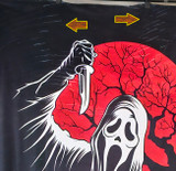 ARTISAN DISCOUNT! The VINTAGE '90s HORROR X-Large Minky Blanket, w/Standard Edges. (54"x70")