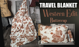A Step Ahead Therapy WESTERN EDIT Travel Blanket. (45"x60")