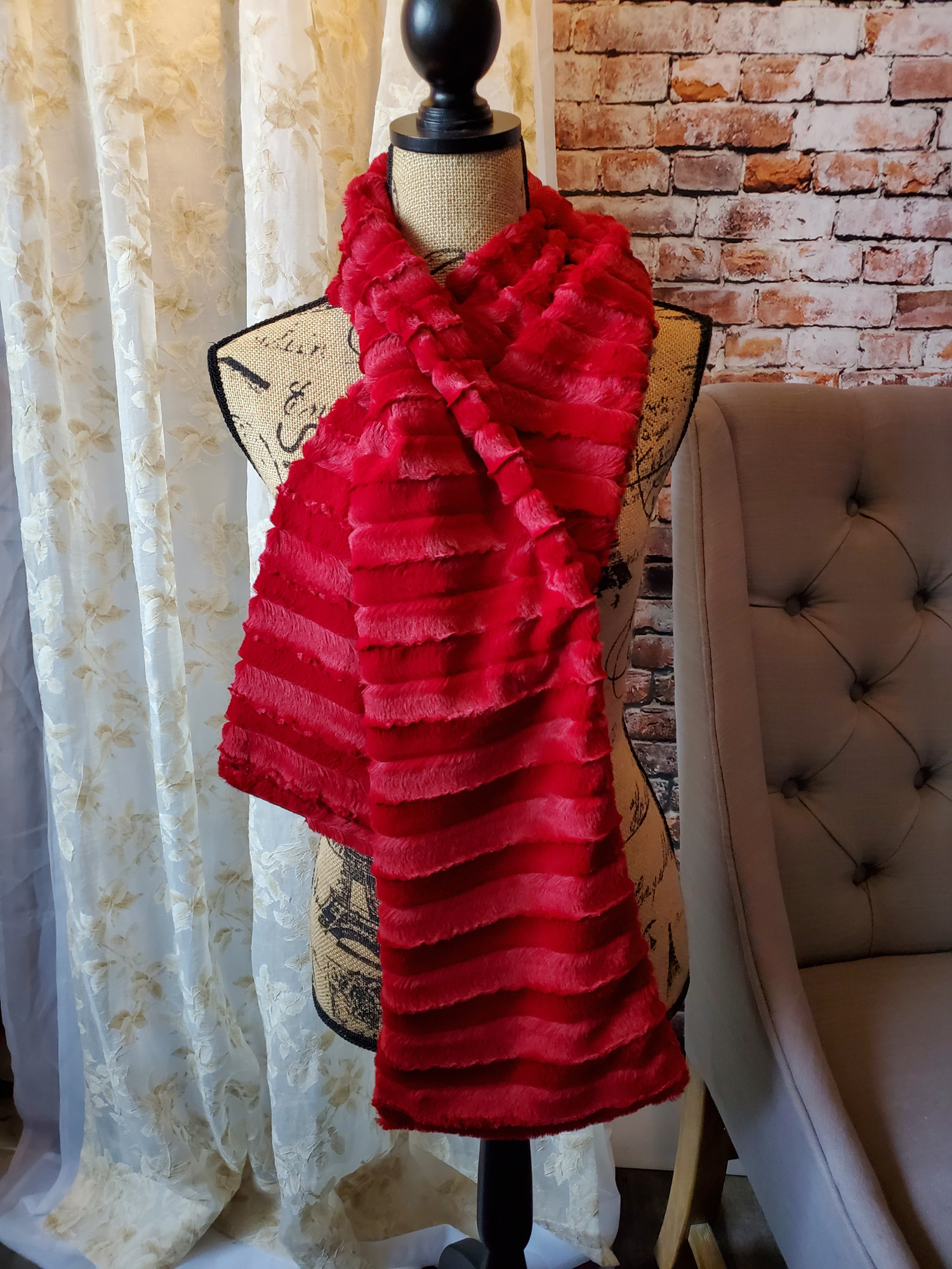 Red SABLE Scarf