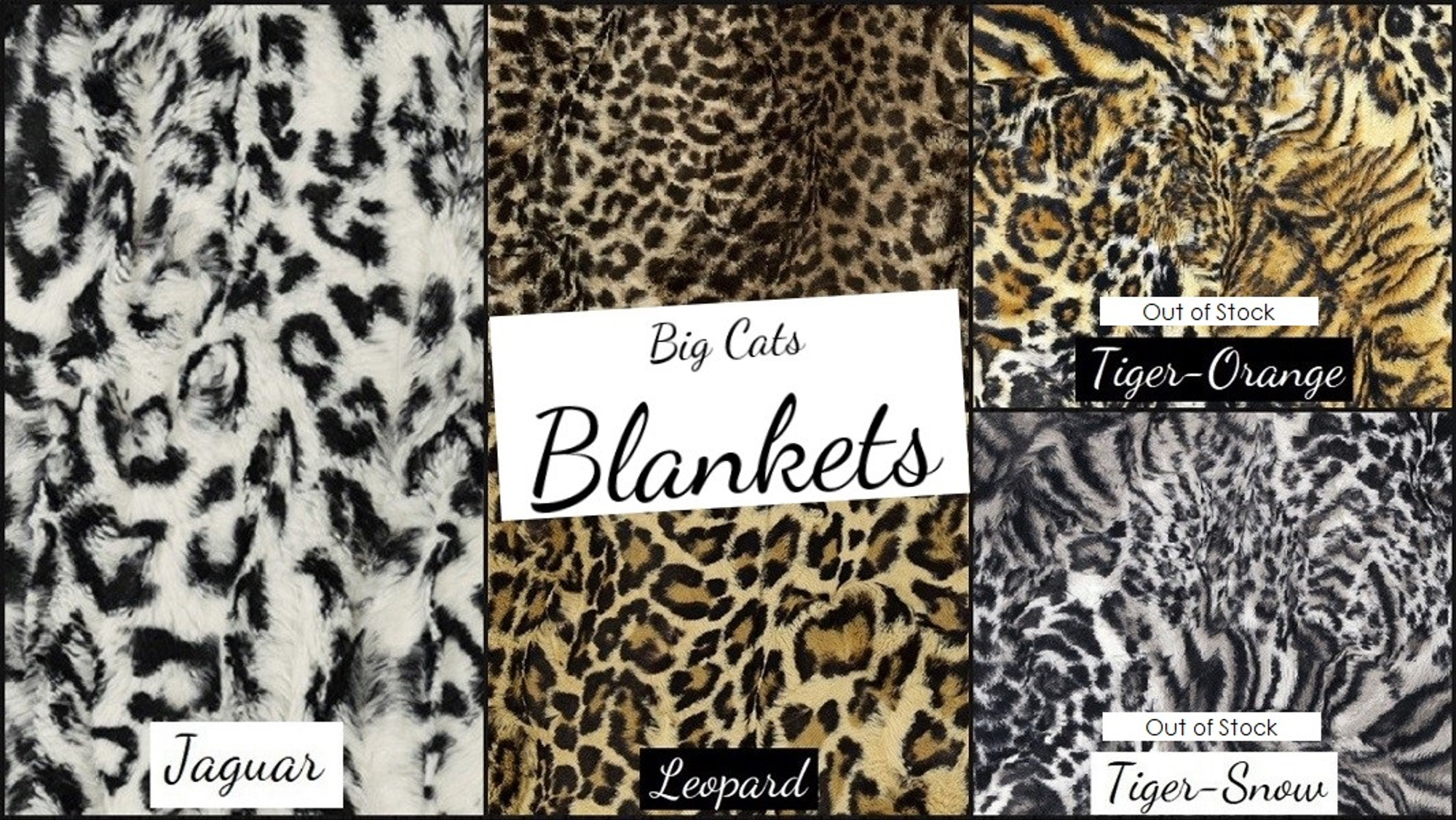 Big Cats Blankets